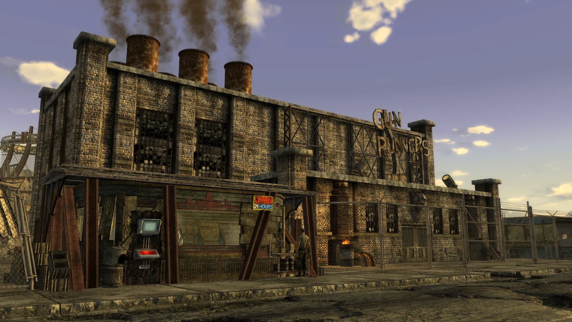 Redesigned Gun Runners mod for Fallout: New Vegas