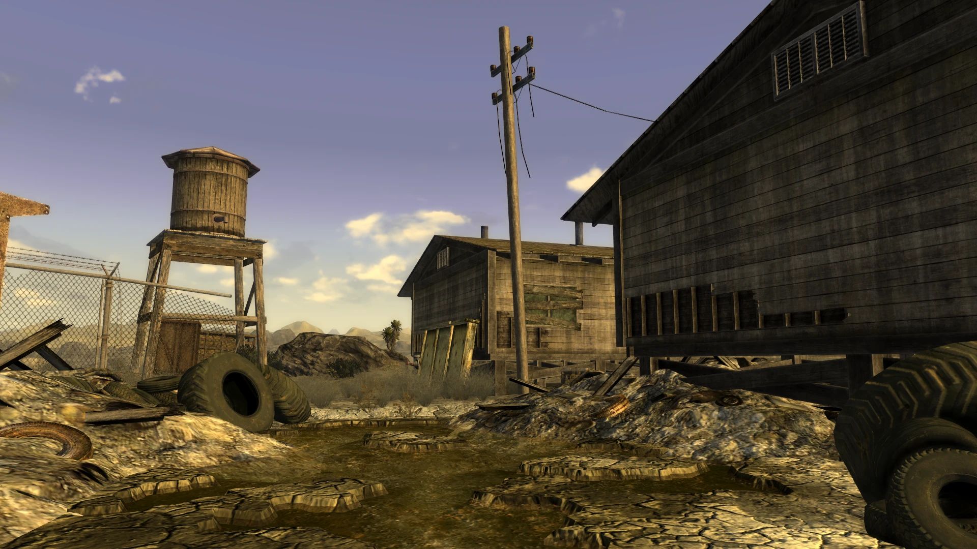 Western Water Towers mod for Fallout: New Vegas
