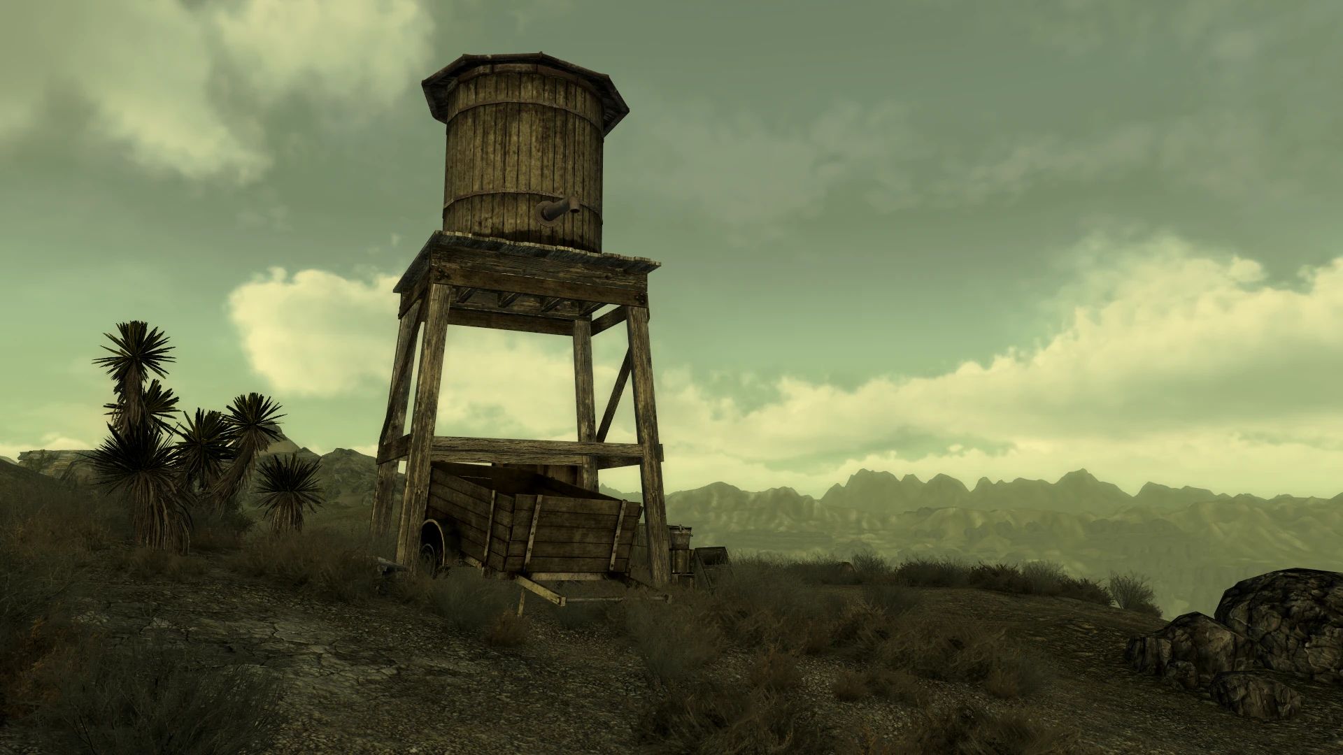 Western Water Towers mod for Fallout: New Vegas