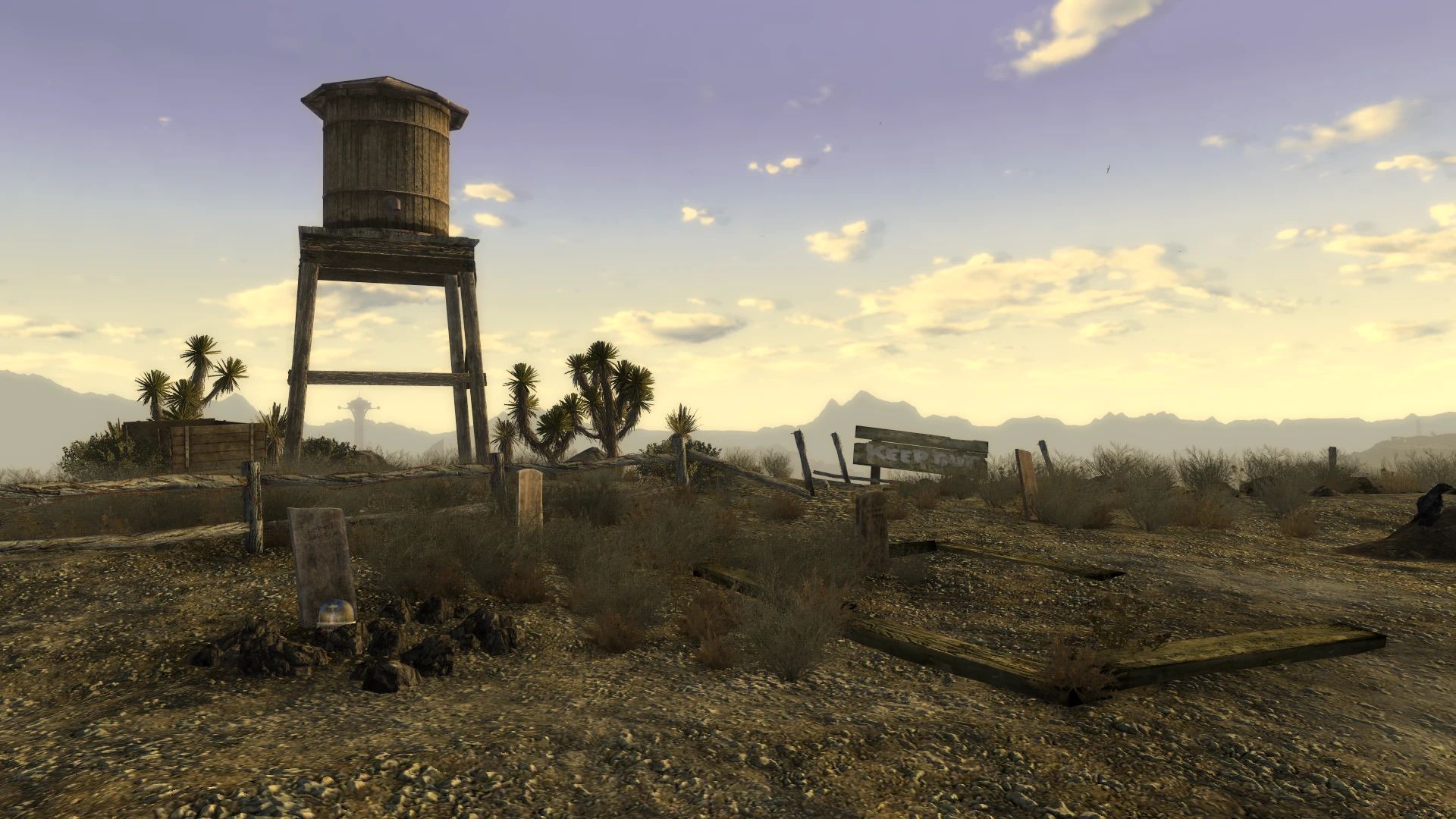Western Water Towers mod for Fallout: New Vegas