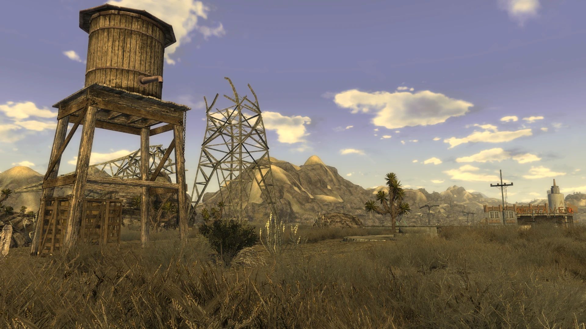 Western Water Towers mod for Fallout: New Vegas