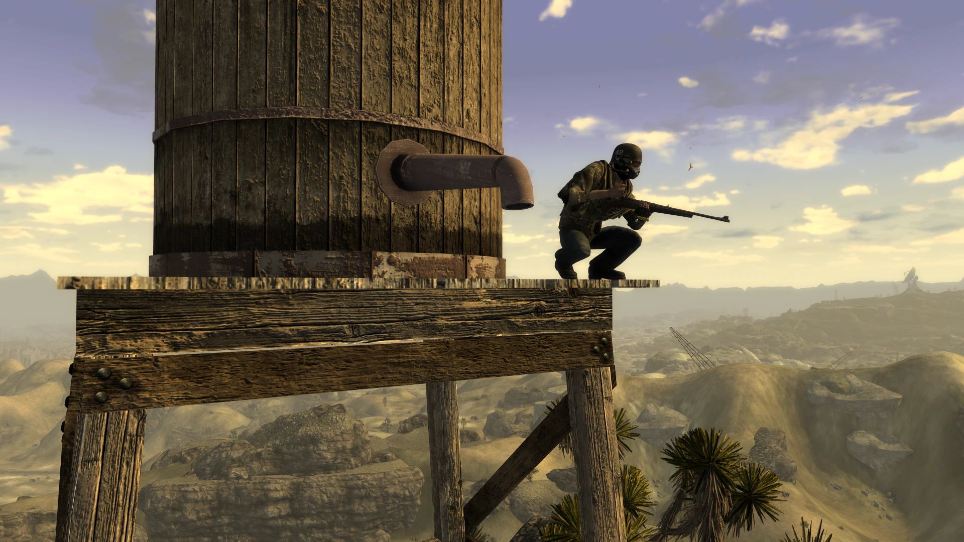 Western Water Towers mod for Fallout: New Vegas