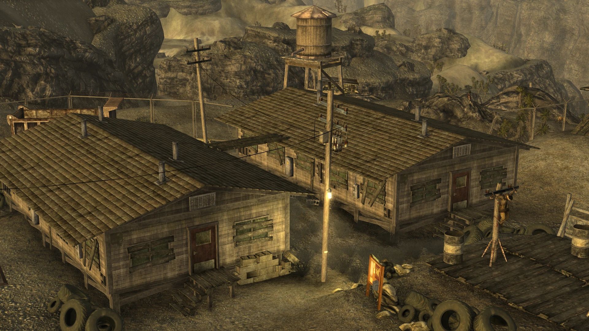 Western Water Towers mod for Fallout: New Vegas
