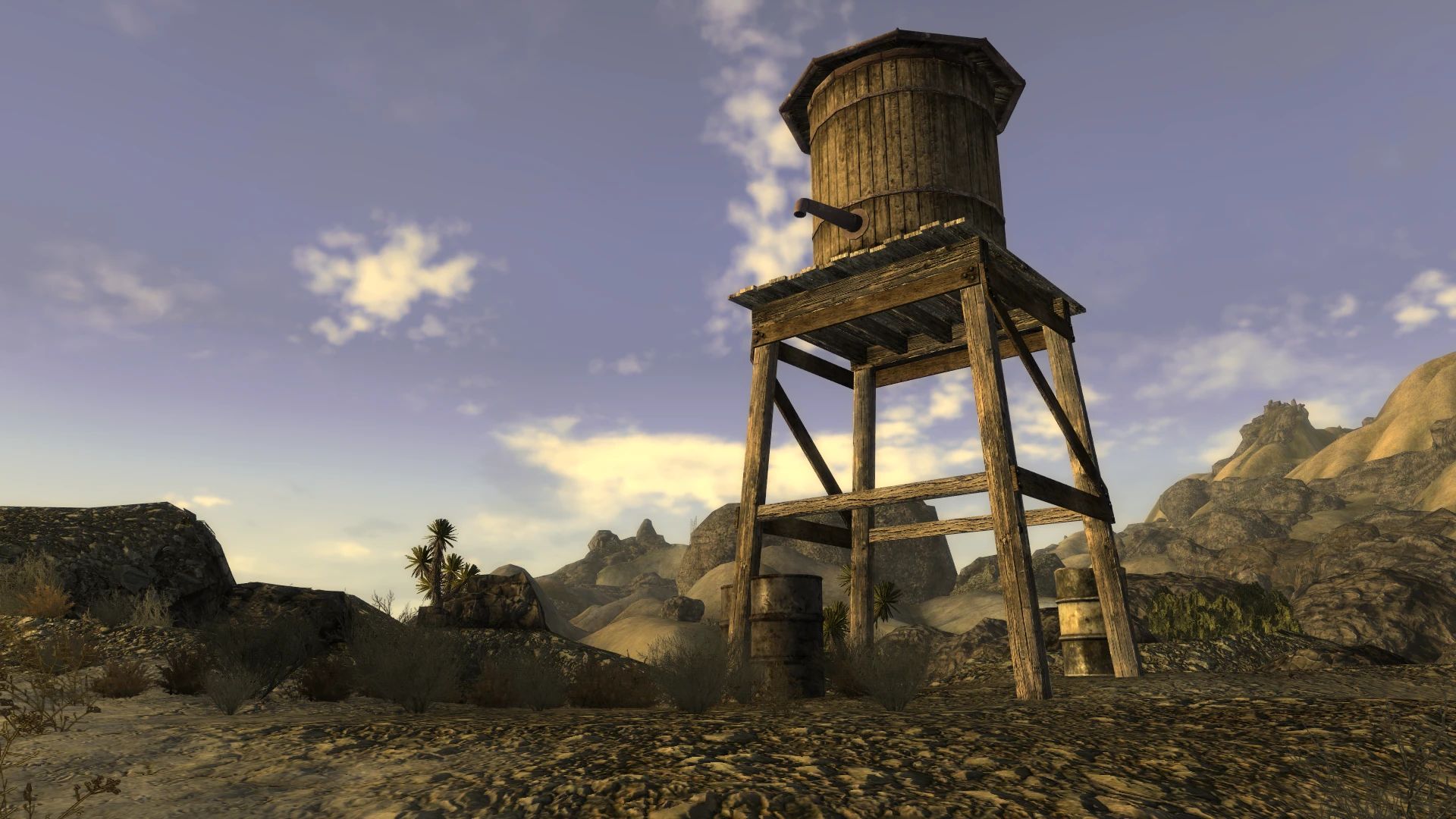 Western Water Towers mod for Fallout: New Vegas
