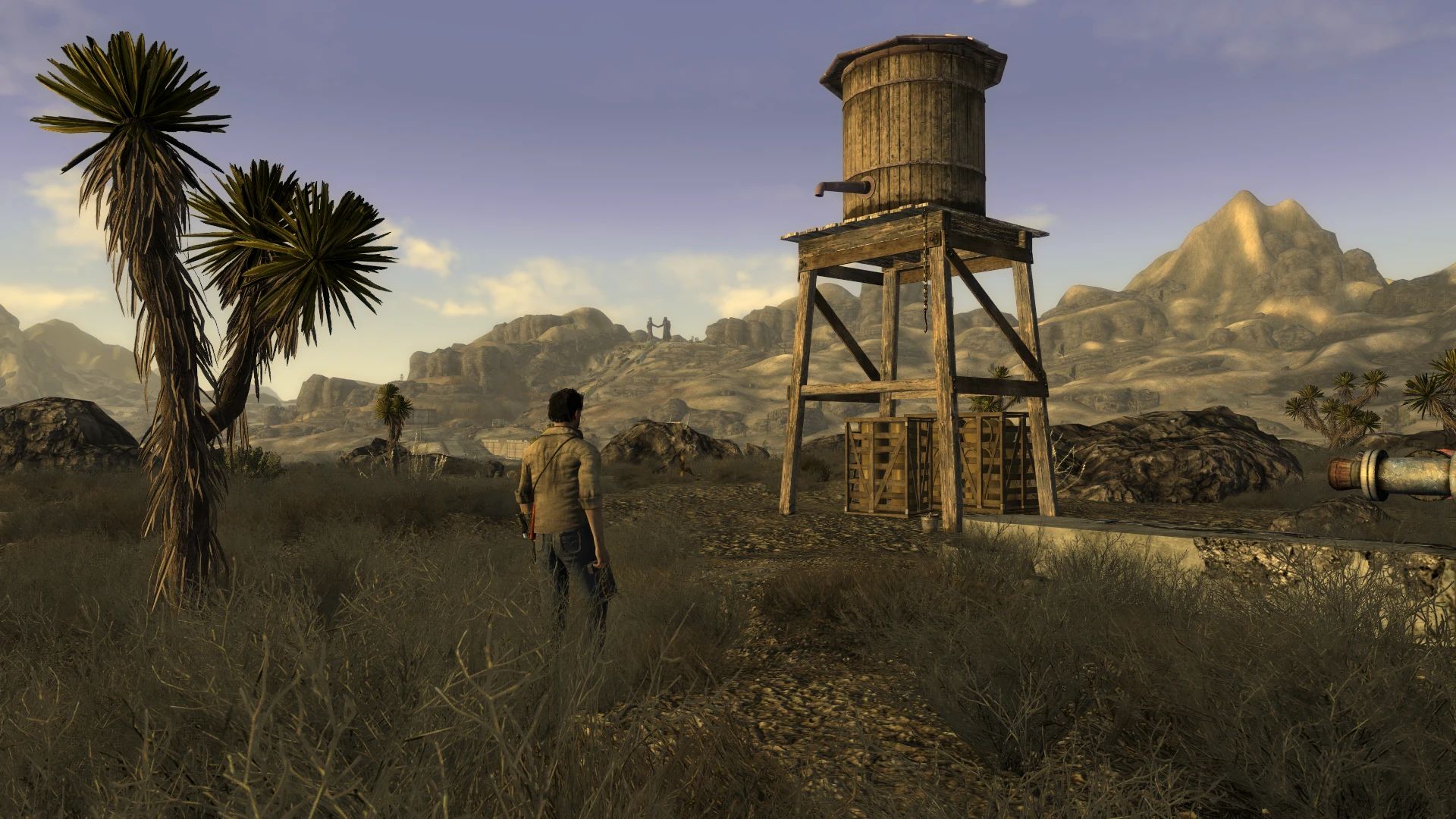 Western Water Towers mod for Fallout: New Vegas