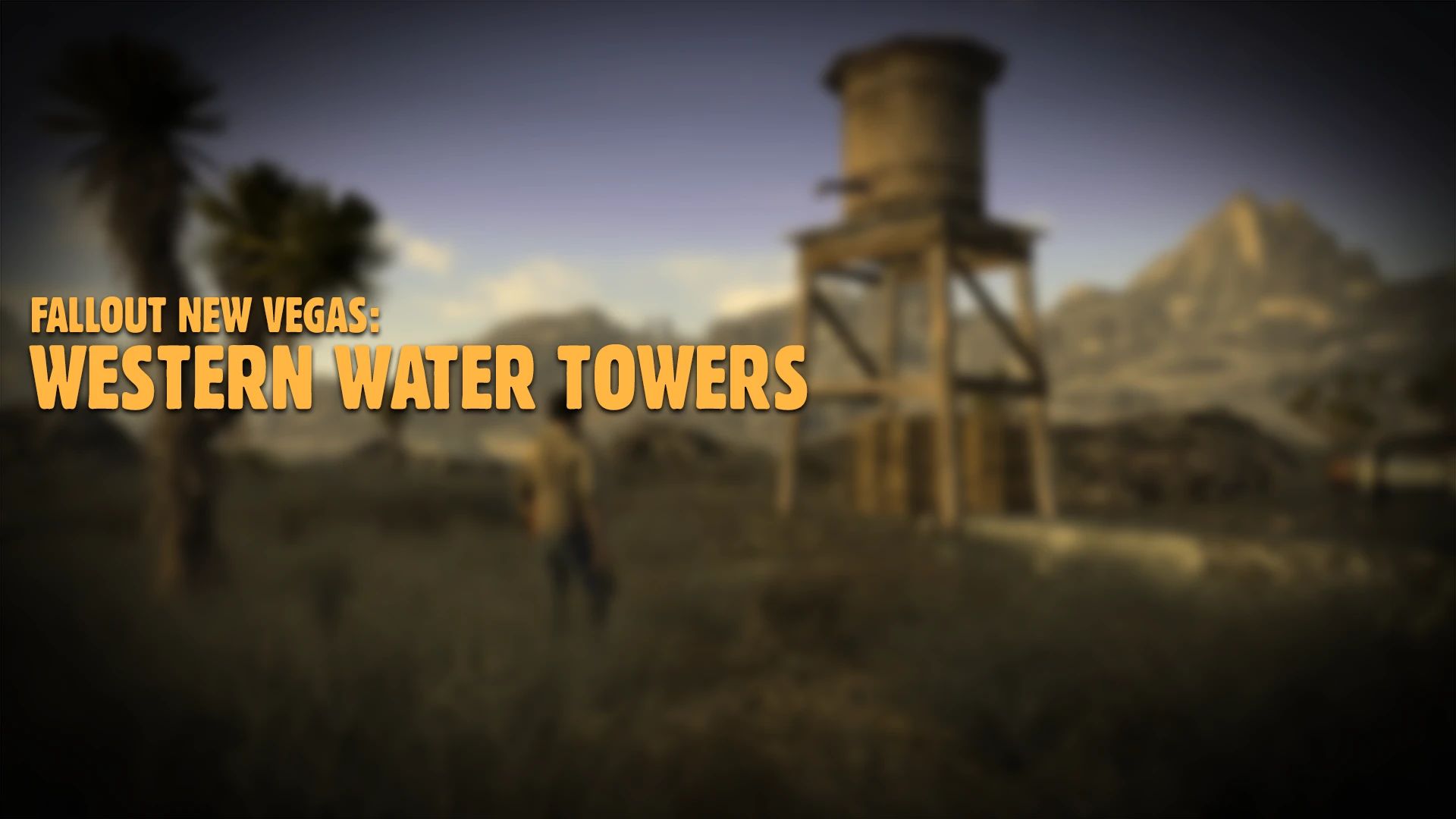 Western Water Towers mod for Fallout: New Vegas