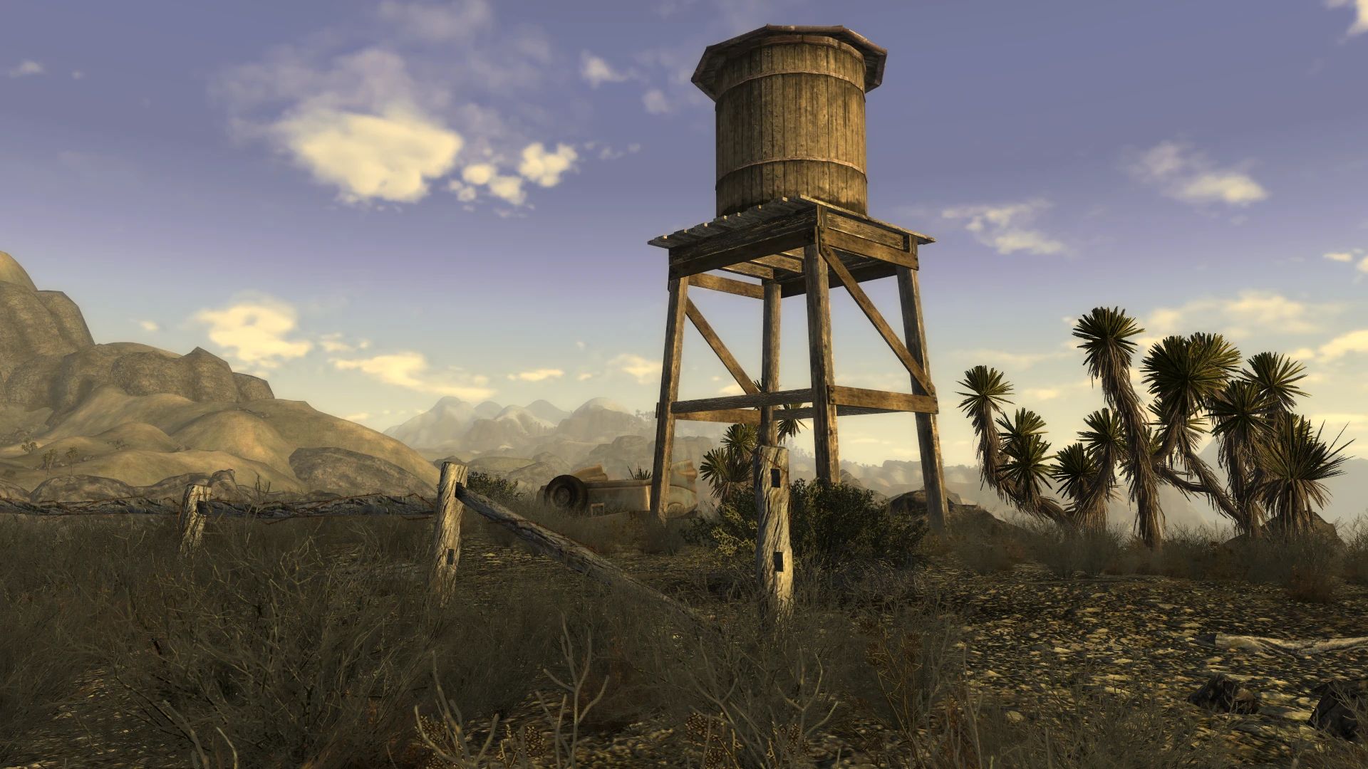 Western Water Towers mod for Fallout: New Vegas