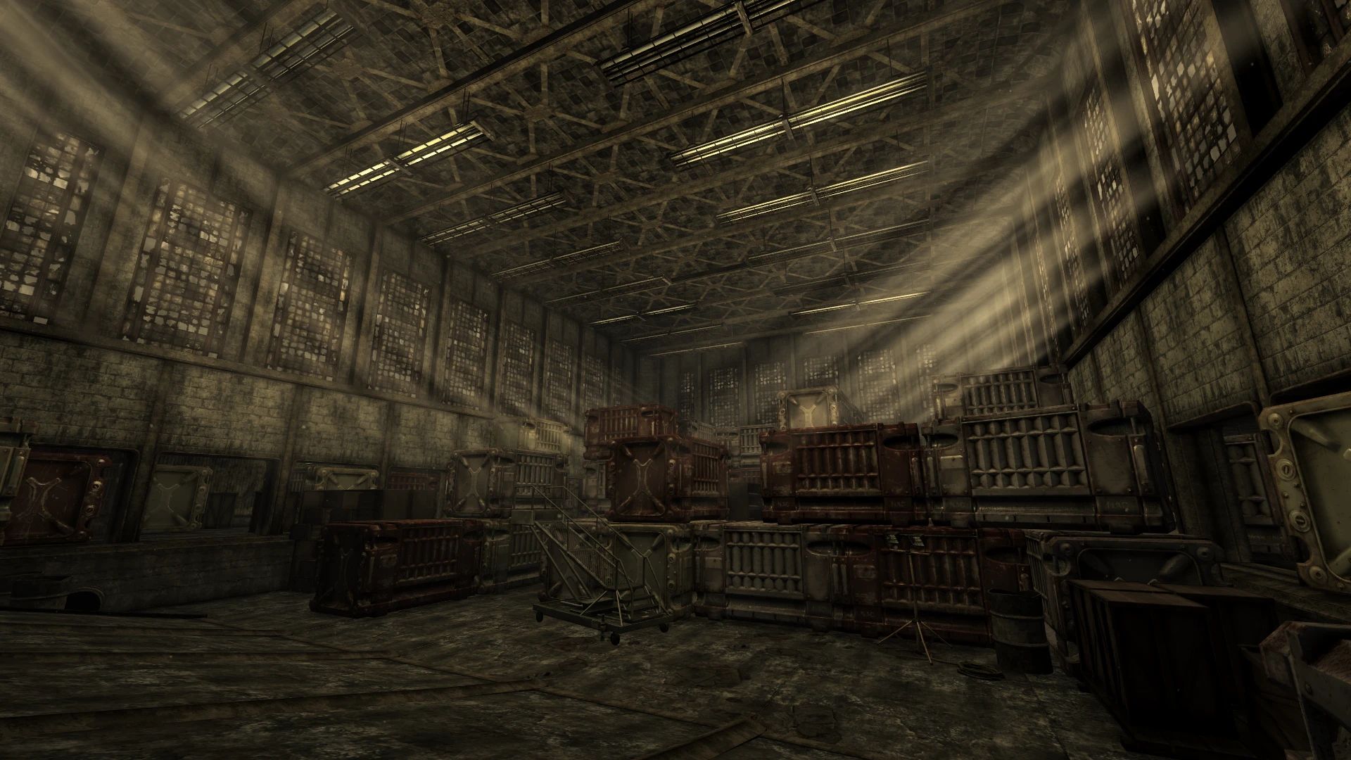 Redesigned Abandoned Warehouse mod for Fallout: New Vegas