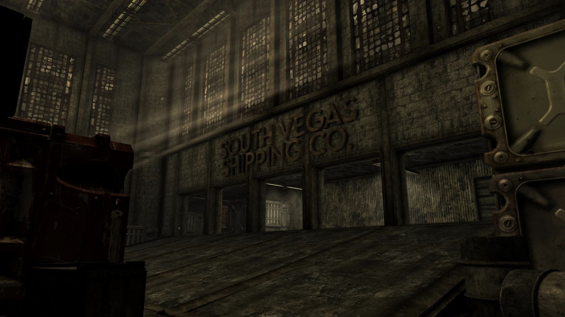 Redesigned Abandoned Warehouse mod for Fallout: New Vegas