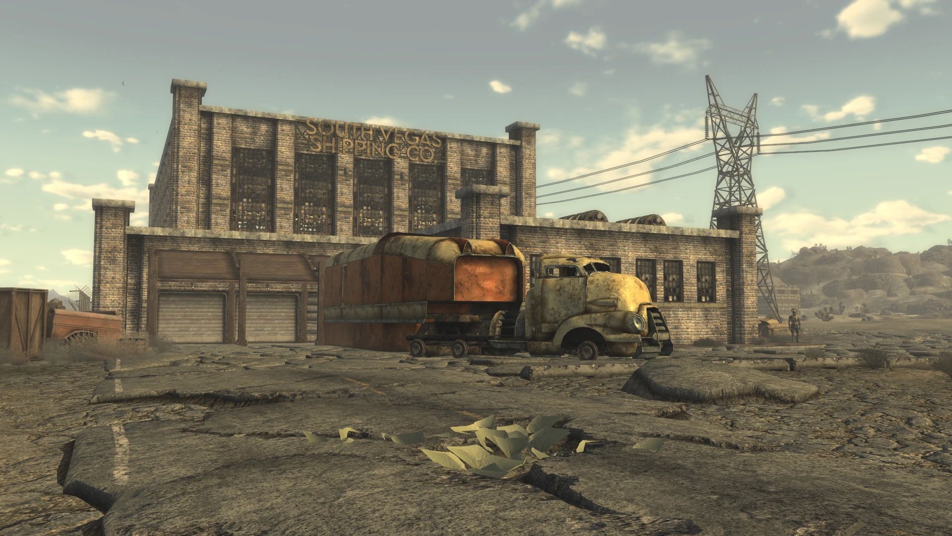 Redesigned Abandoned Warehouse mod for Fallout: New Vegas