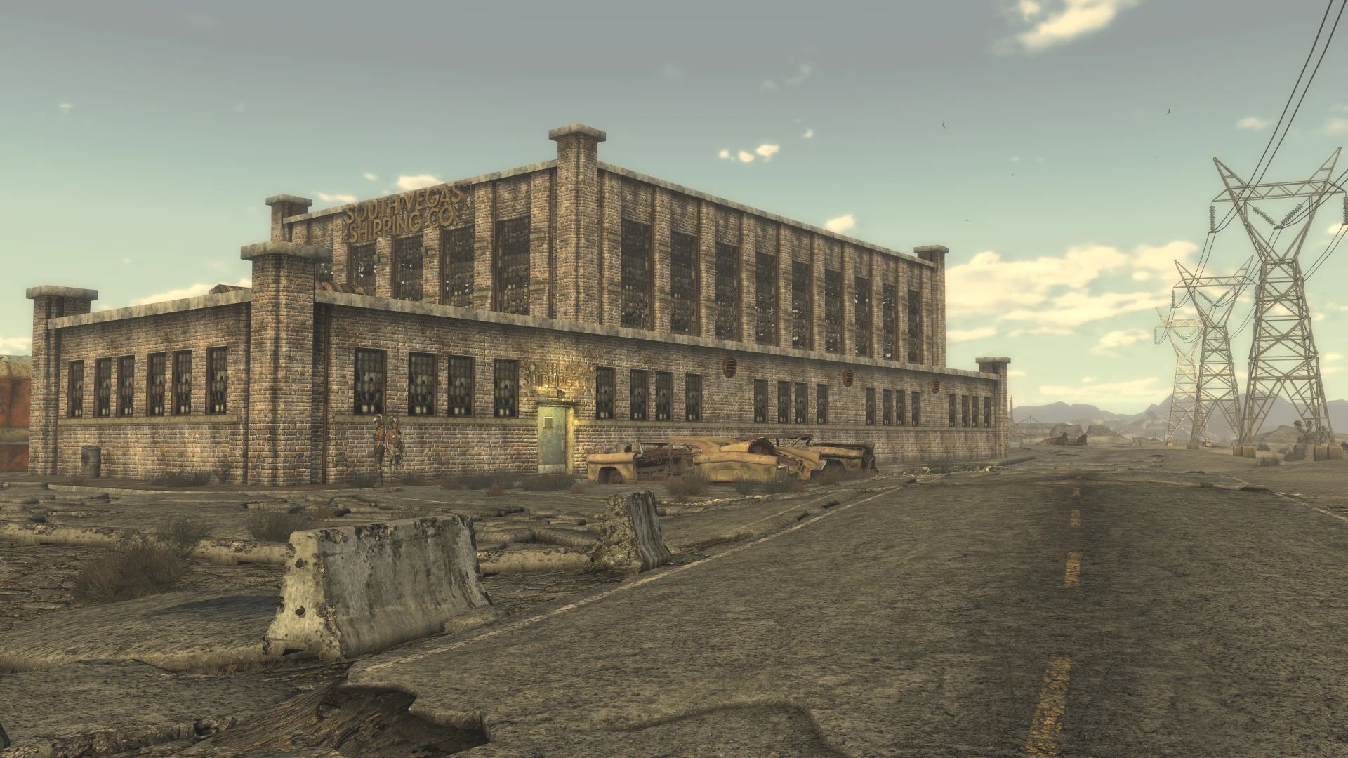 Redesigned Abandoned Warehouse mod for Fallout: New Vegas