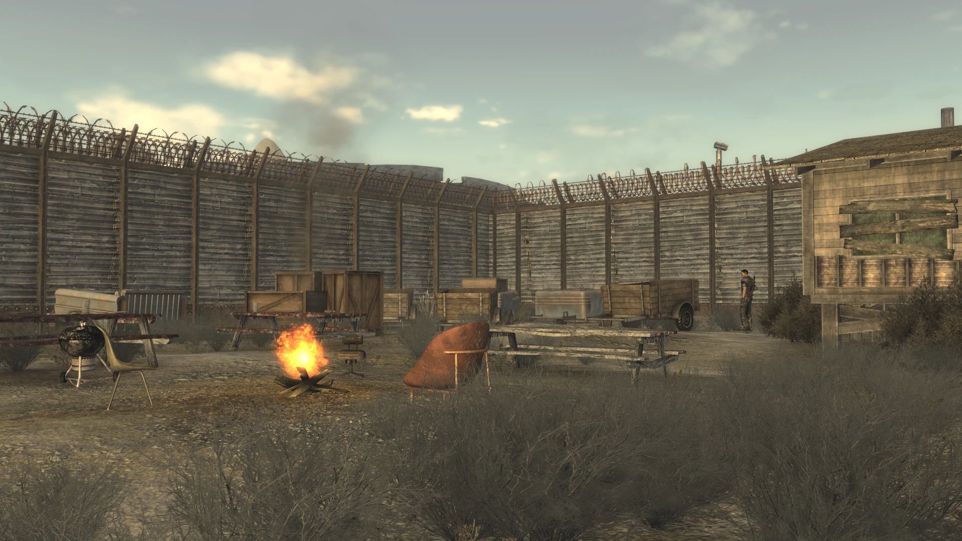Crimson Caravan Compound mod for Fallout: New Vegas
