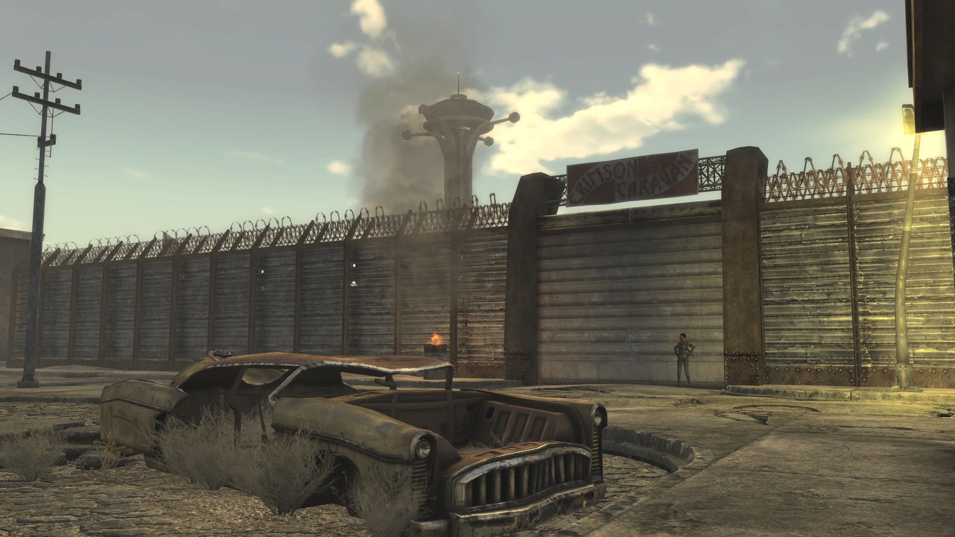 Crimson Caravan Compound mod for Fallout: New Vegas