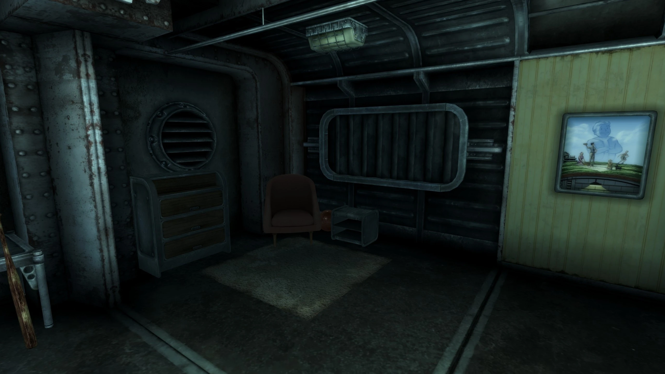Assigned Living - Dynamic Lone Wanderer Vault Room mod for Fallout: New Vegas