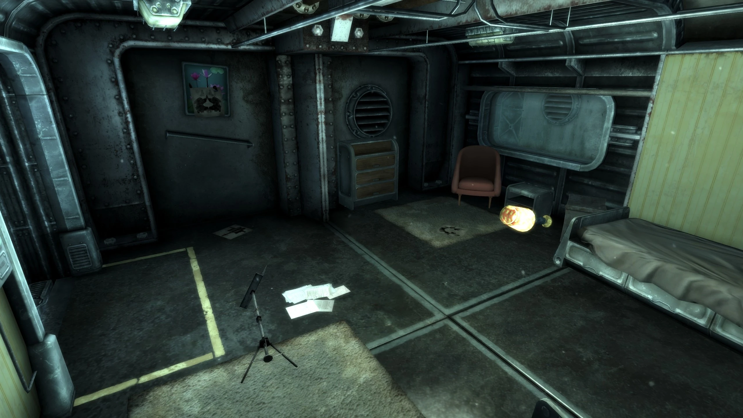 Assigned Living - Dynamic Lone Wanderer Vault Room mod for Fallout: New Vegas