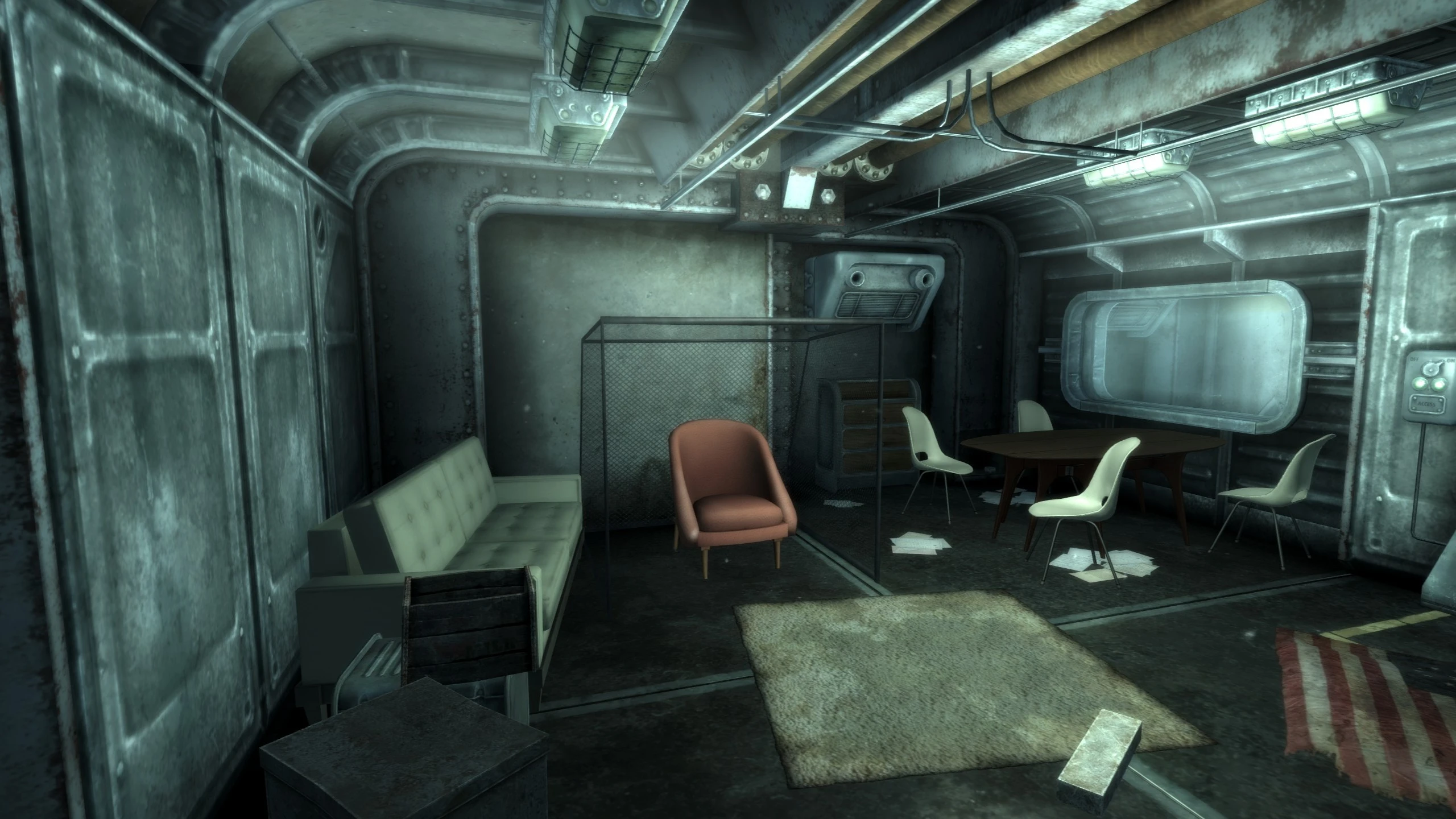 Assigned Living - Dynamic Lone Wanderer Vault Room mod for Fallout: New Vegas