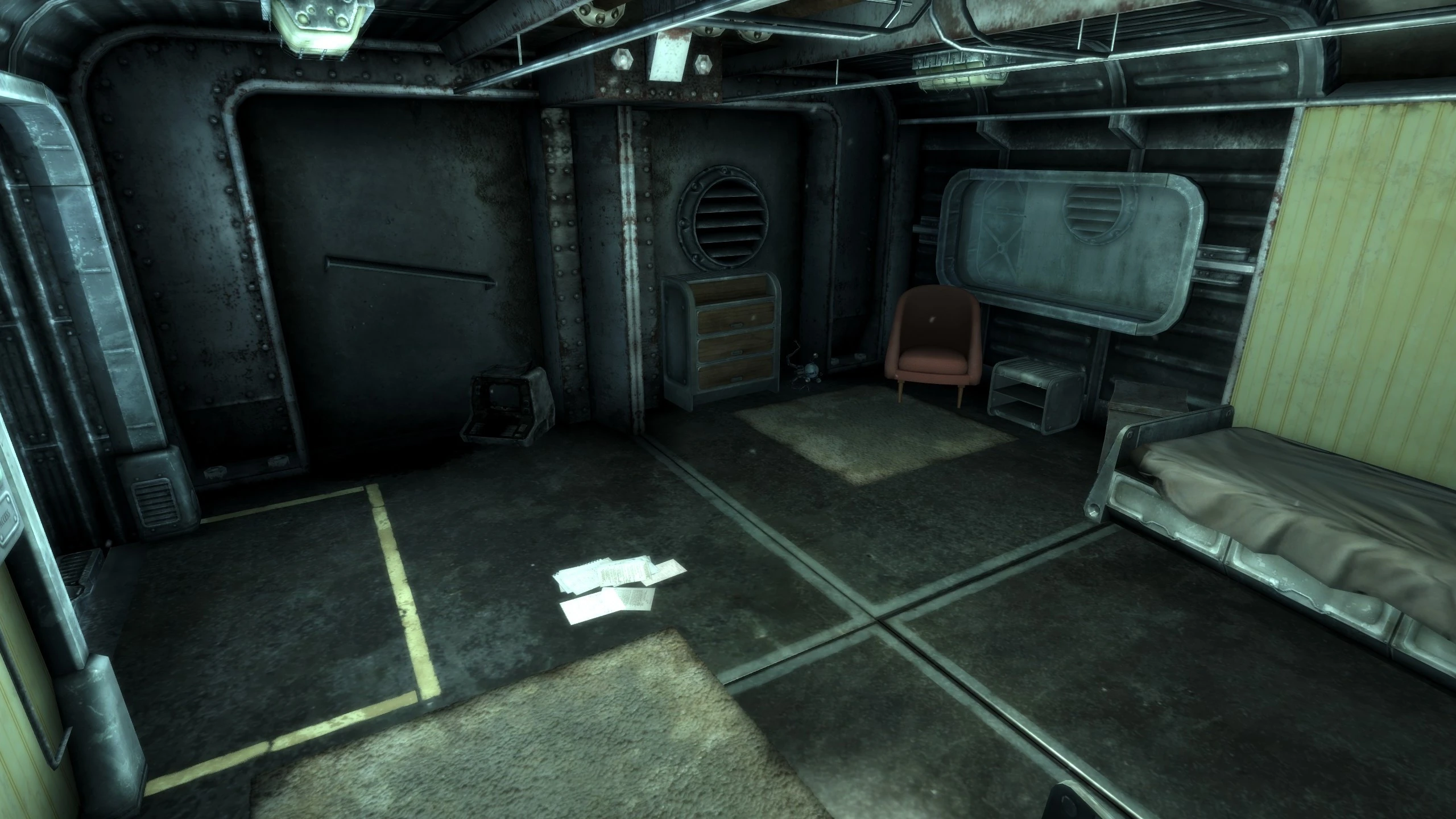 Assigned Living - Dynamic Lone Wanderer Vault Room mod for Fallout: New Vegas