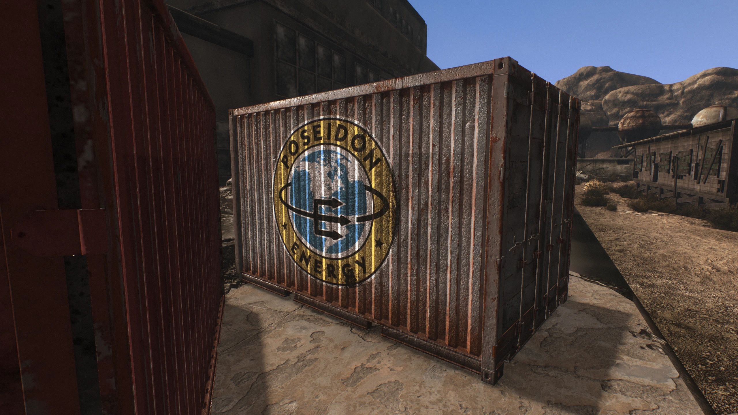 Shipping Crates (Base Object Swapper) mod for Fallout: New Vegas