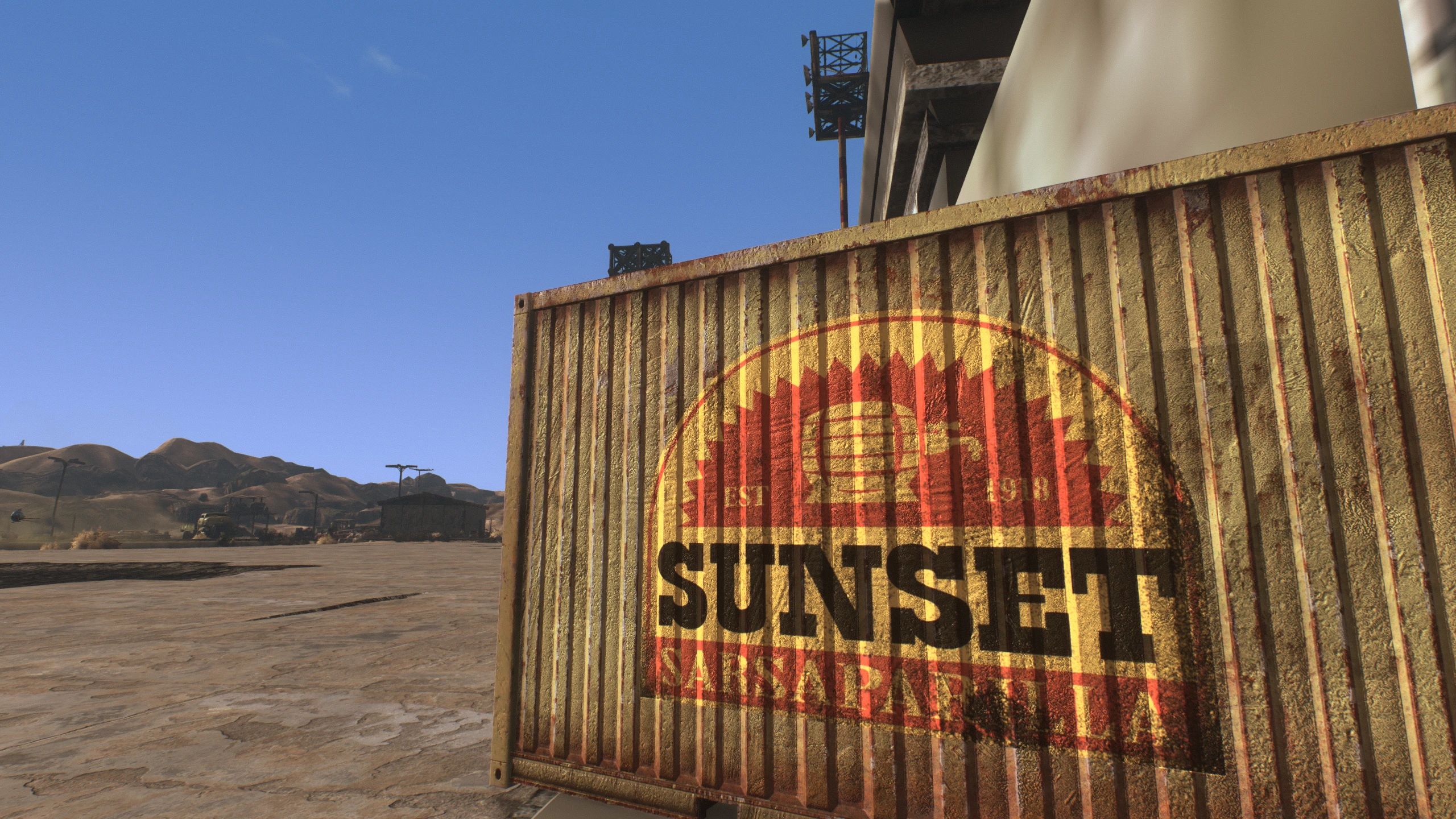 Shipping Crates (Base Object Swapper) mod for Fallout: New Vegas