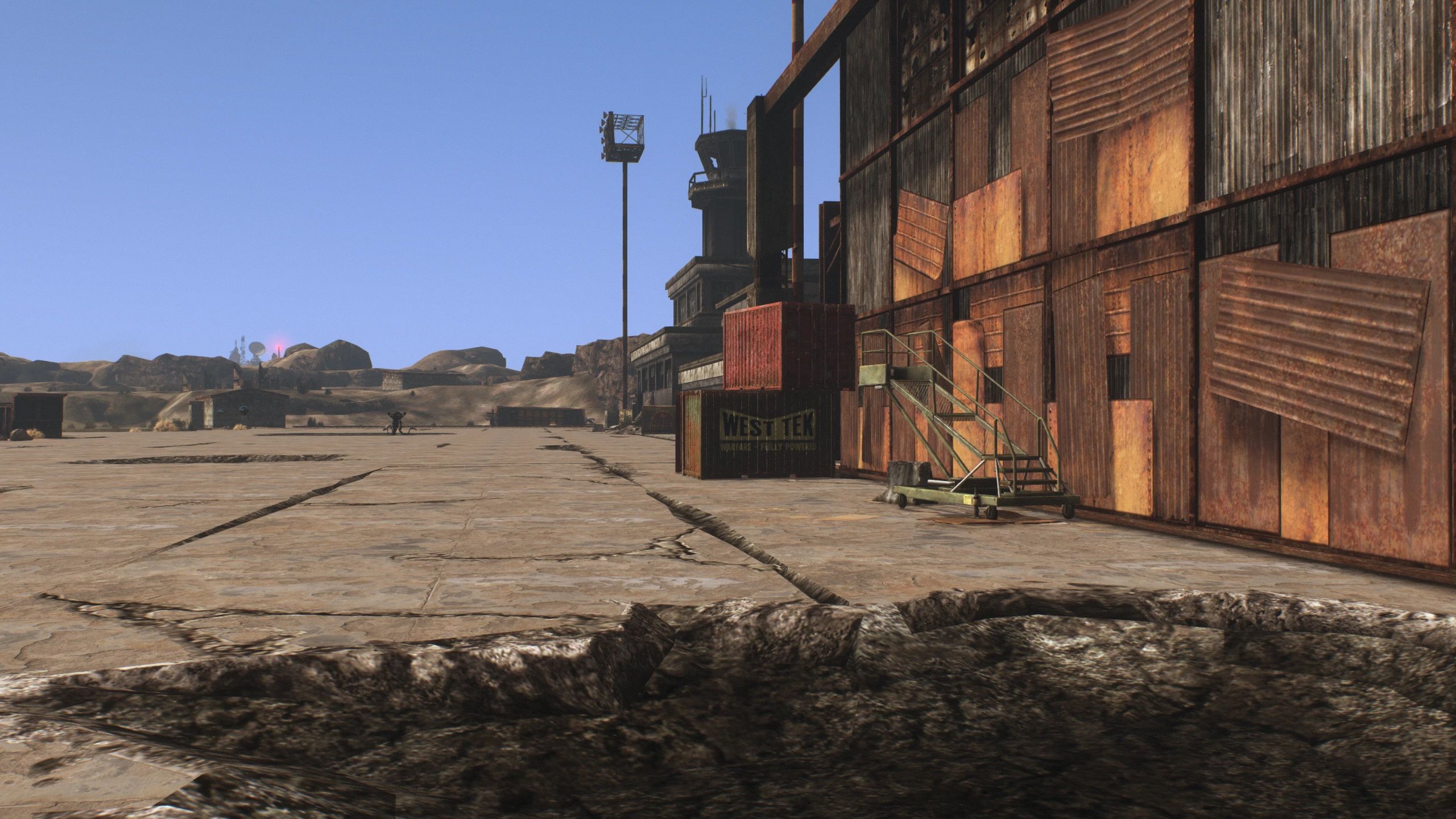 Shipping Crates (Base Object Swapper) mod for Fallout: New Vegas