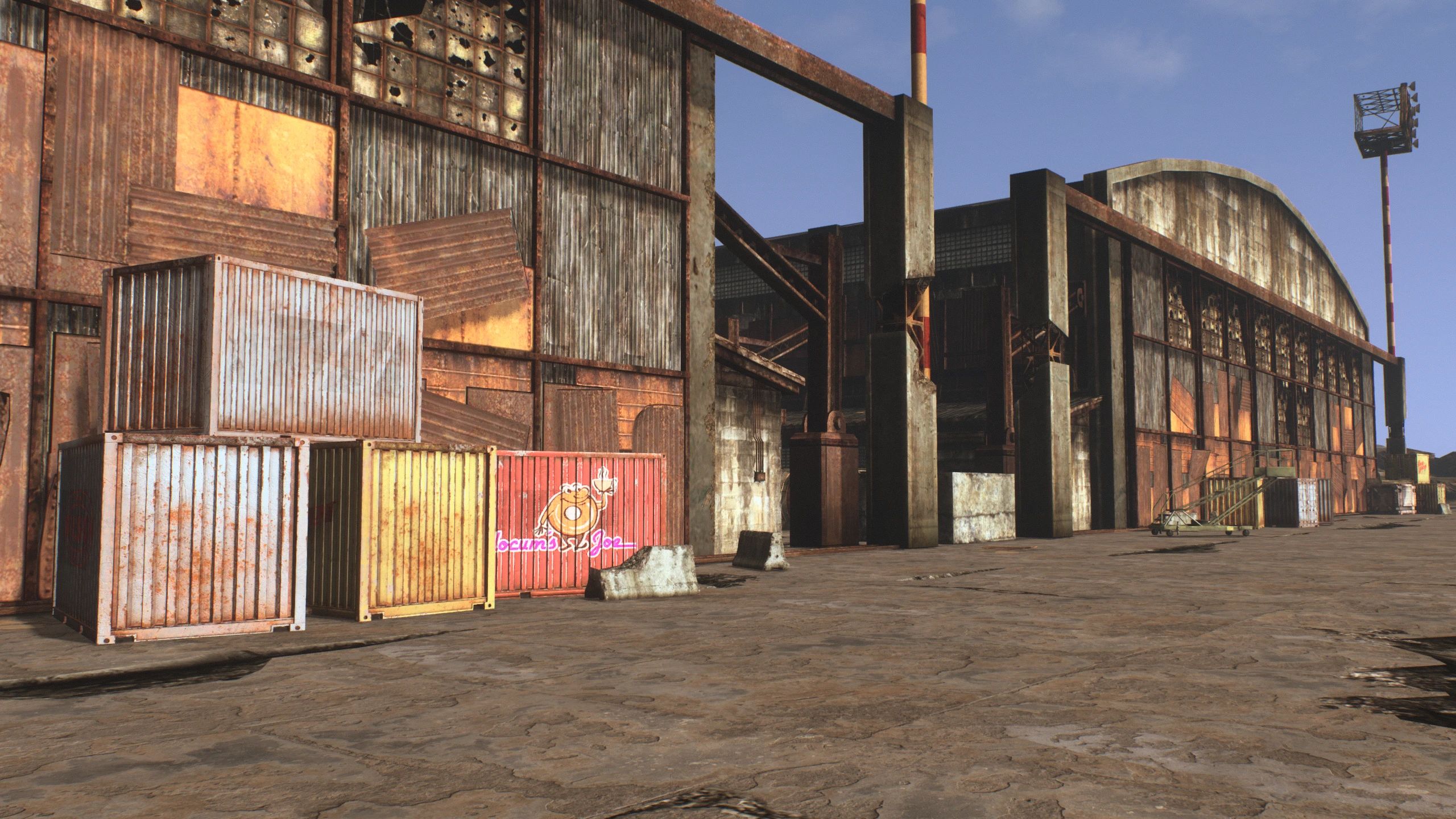 Shipping Crates (Base Object Swapper) mod for Fallout: New Vegas