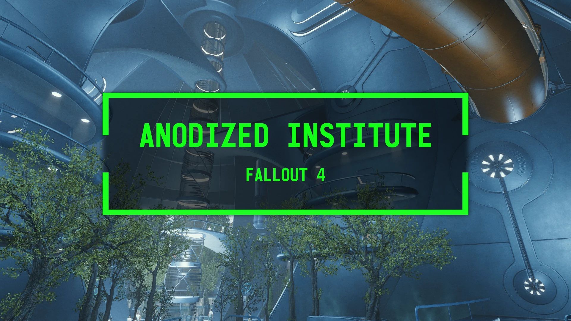 Anodized Institute (2K - 4K) mod for Fallout 4