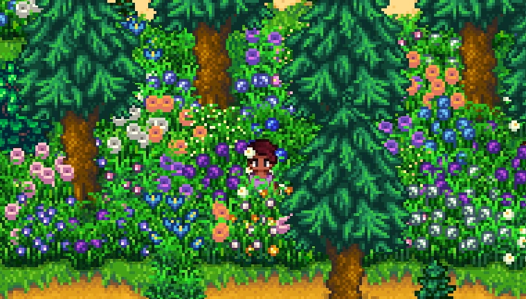 Lumisteria- Alternative Textures - Grass mod for Stardew Valley