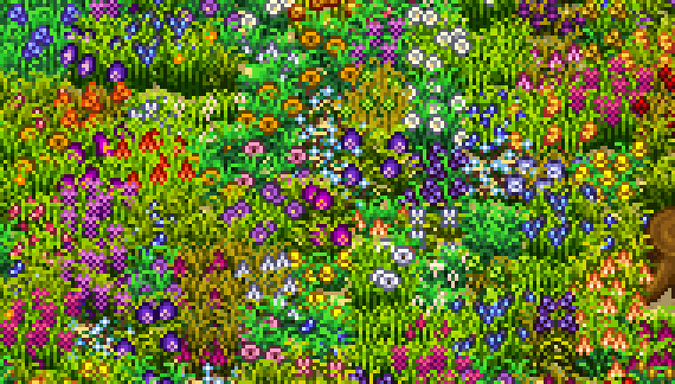 Lumisteria- Alternative Textures - Grass - Rainbow mod for Stardew Valley