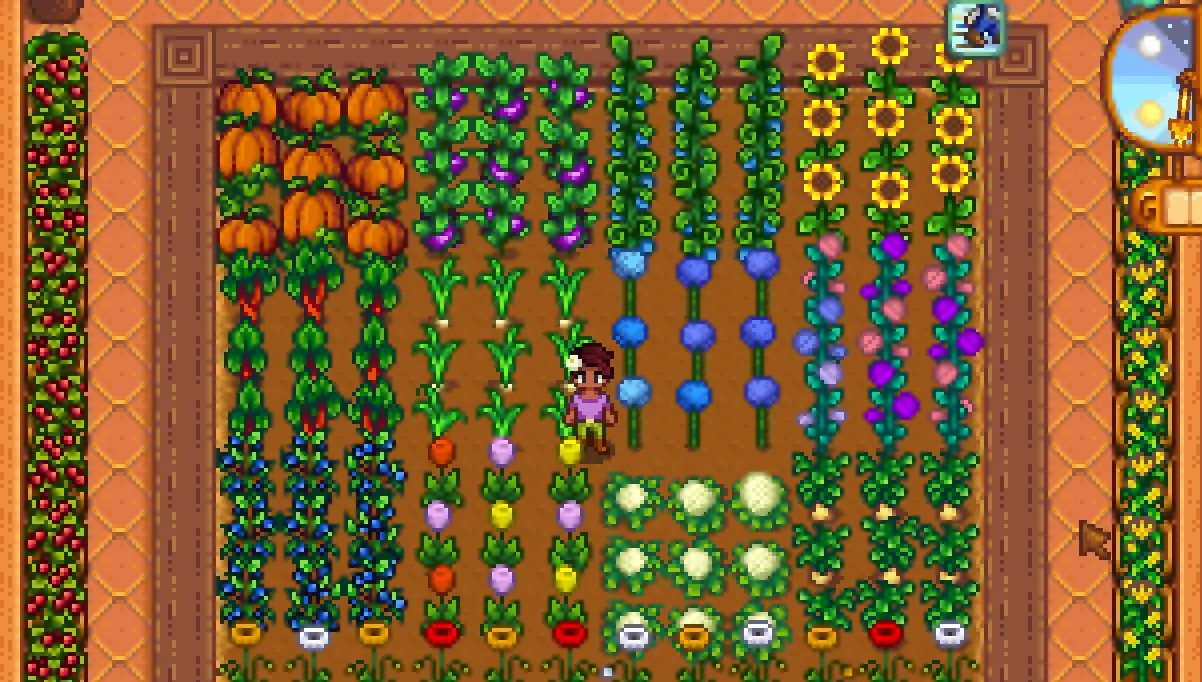 Lumisteria- Alternative Textures - Crops mod for Stardew Valley