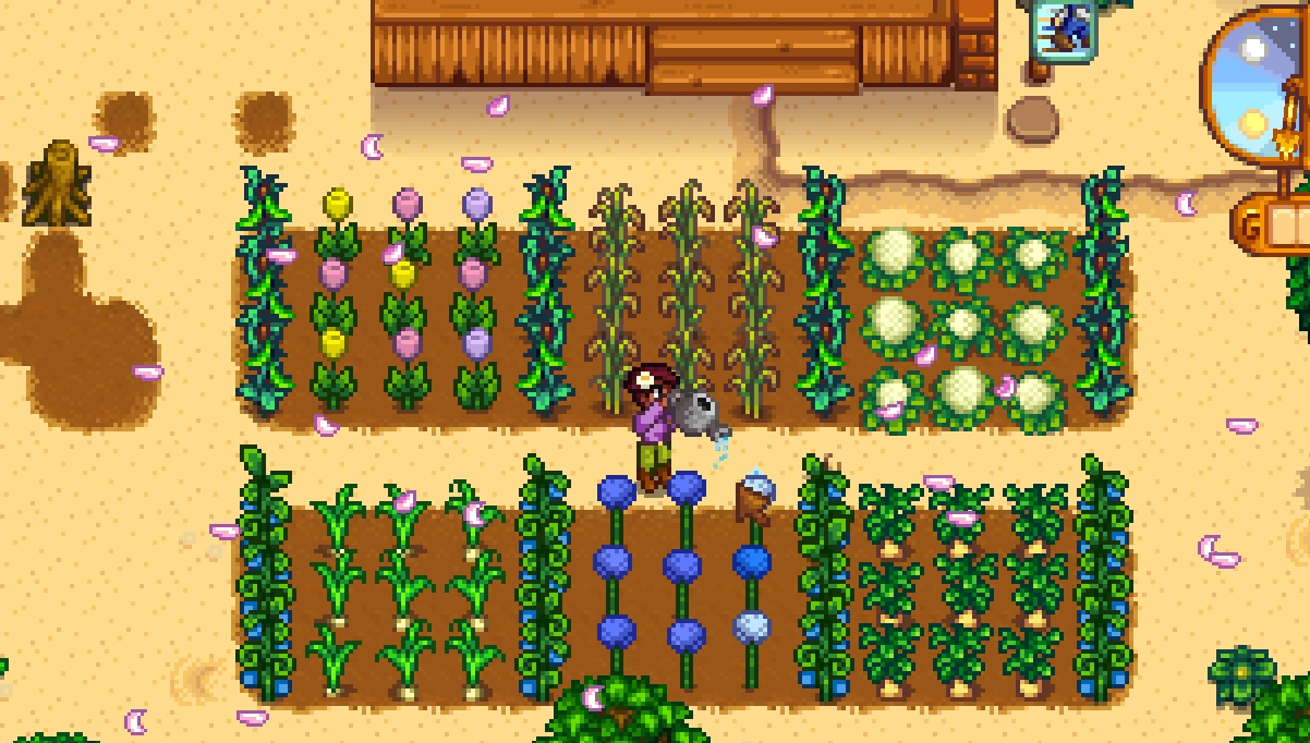 Lumisteria- Alternative Textures - Crops mod for Stardew Valley