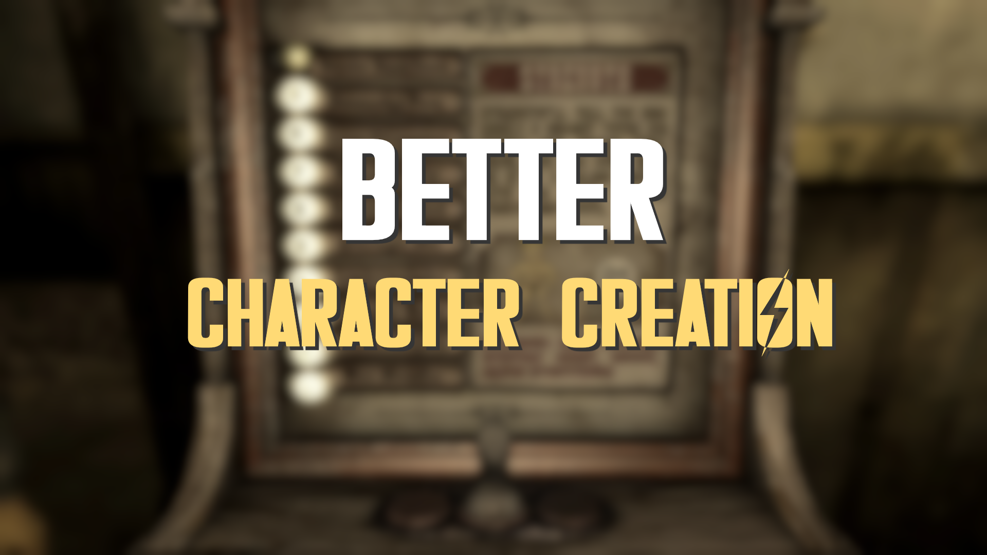 Better Character Creation mod for Fallout: New Vegas