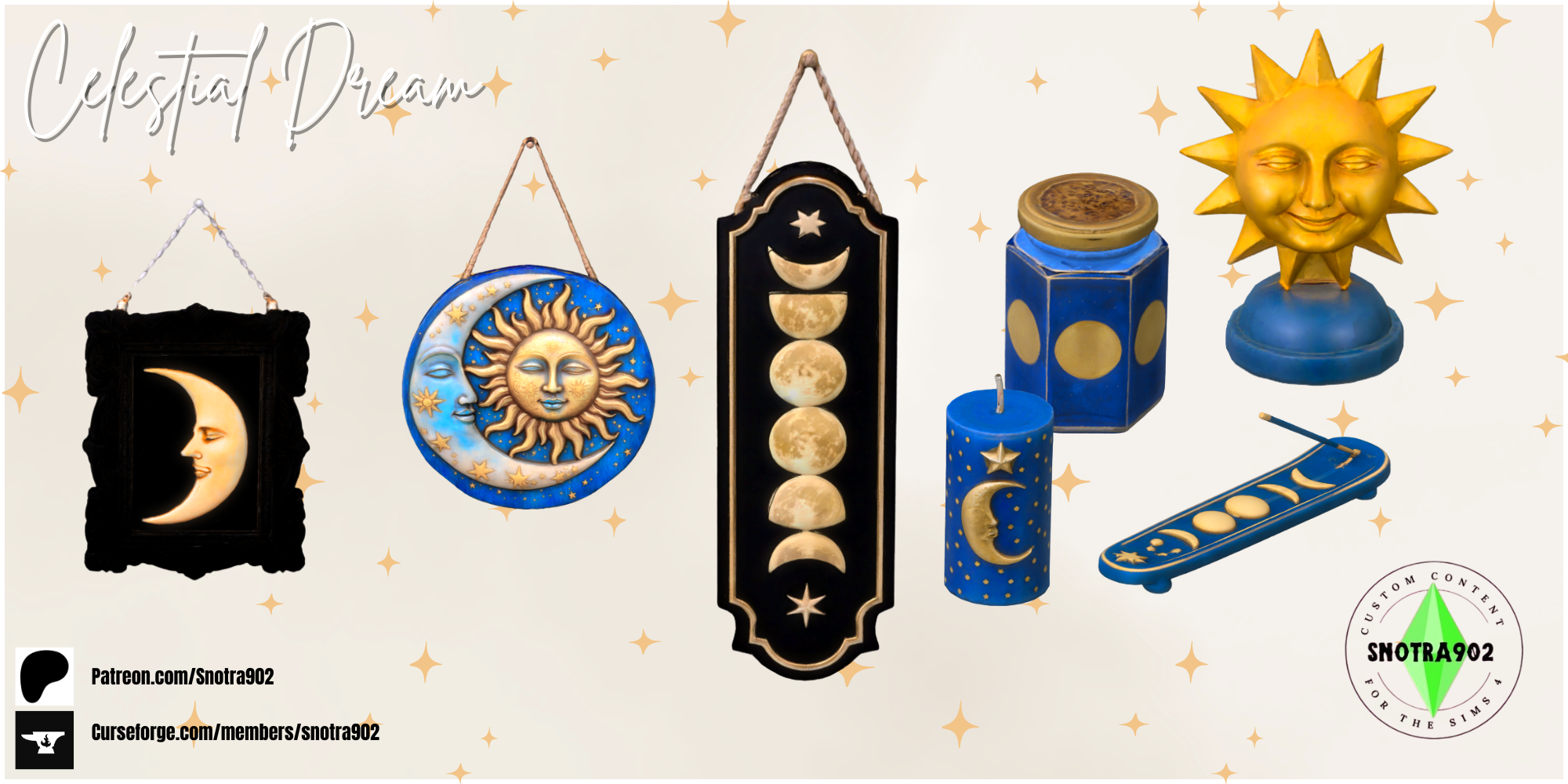 Celestial Dream mod for The Sims 4 
