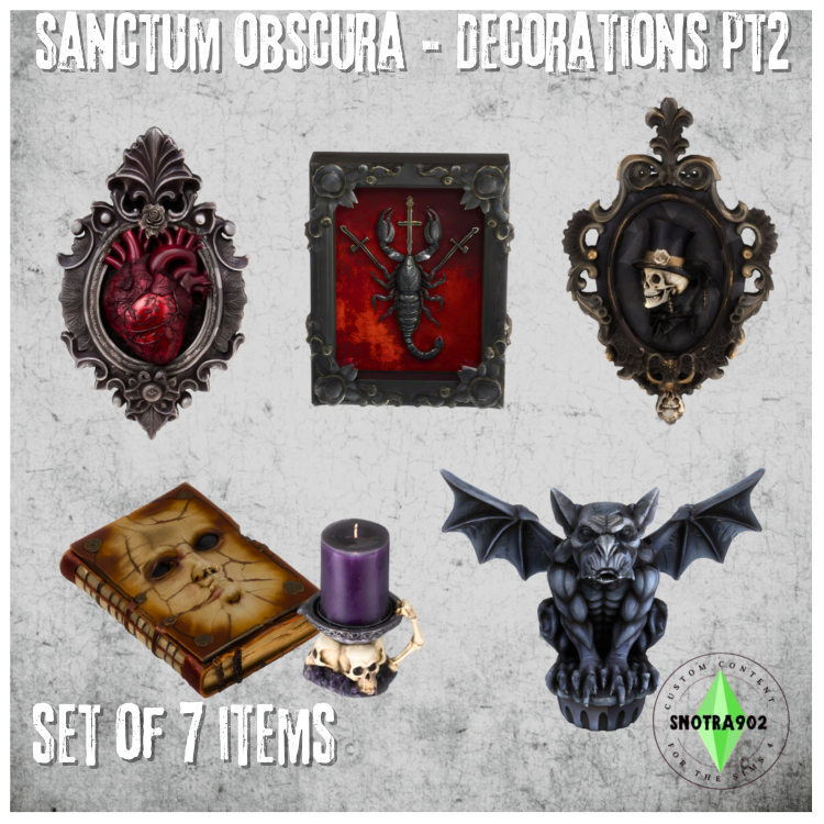 Sanctum Obscura Part 2  mod for The Sims 4 