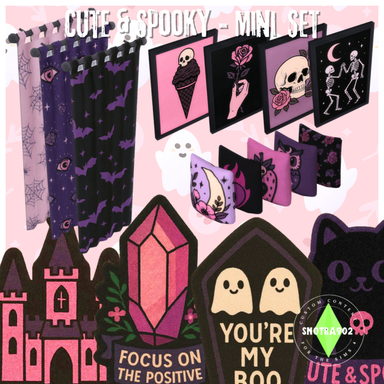 Cute & Spooky  mod for The Sims 4 