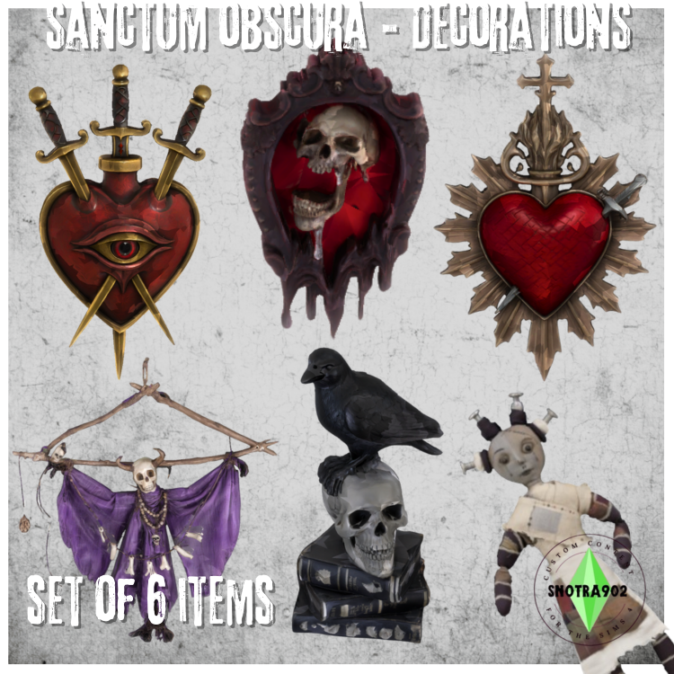 Sanctum Obscura Part 1 mod for The Sims 4 