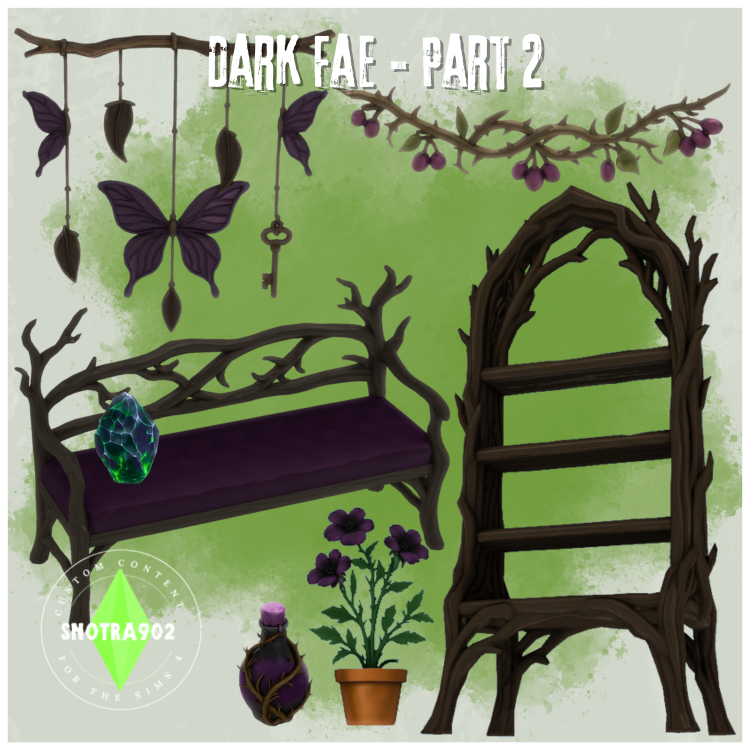 Dark Fae 2 mod for The Sims 4 