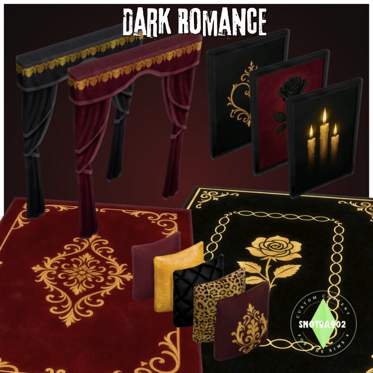 Dark Romance mod for The Sims 4 