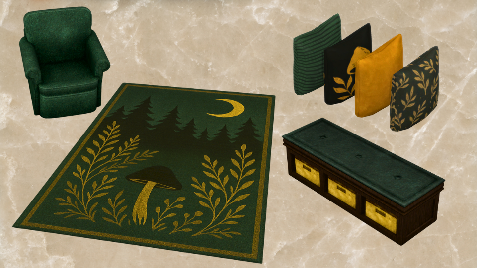 Dark Forest mod for The Sims 4 