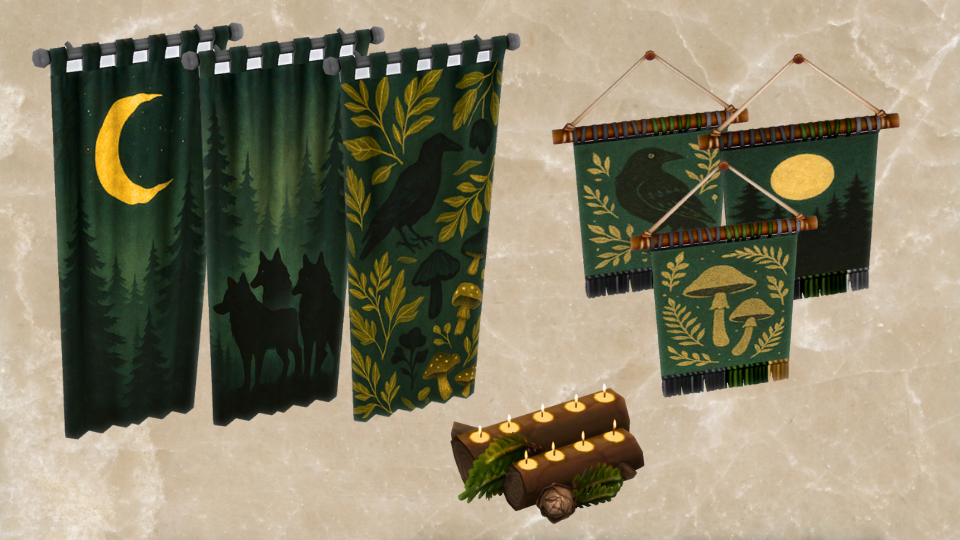 Dark Forest mod for The Sims 4 