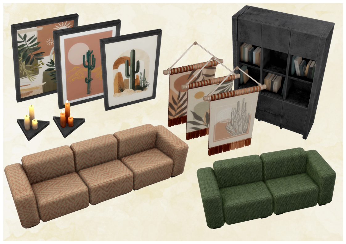 Desert Zen mod for The Sims 4 