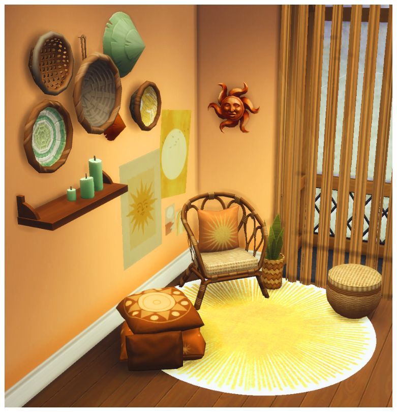 Boho Summer mod for The Sims 4 