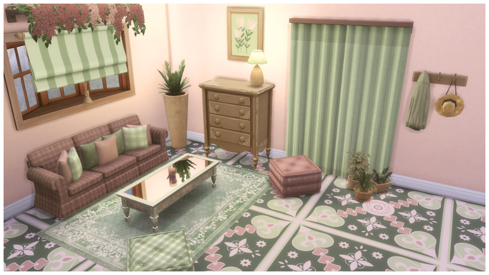Cottage Florist mod for The Sims 4 