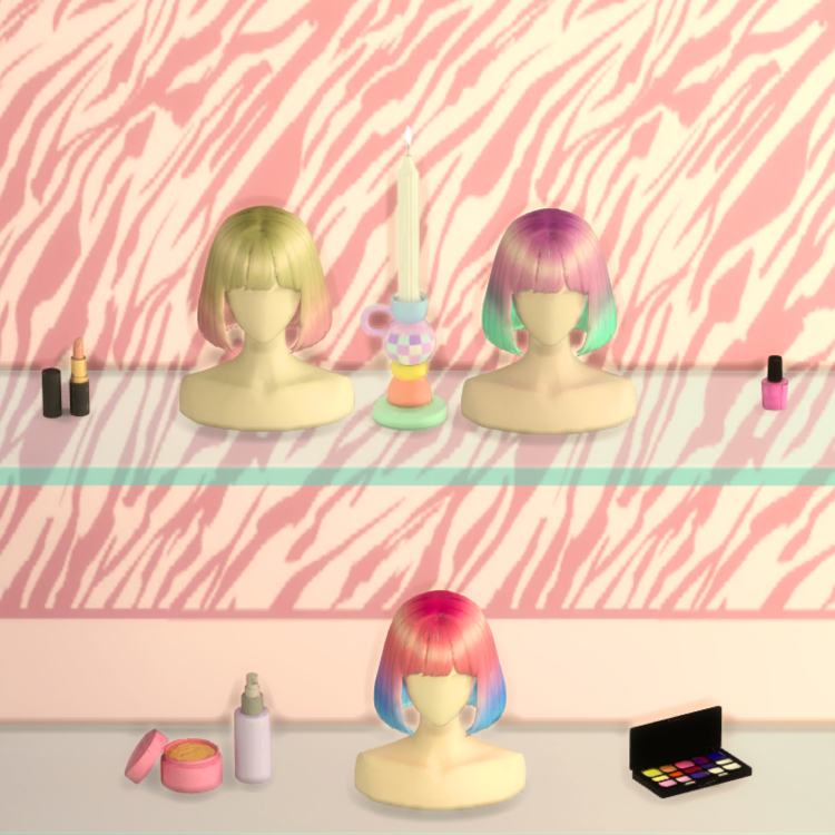 Glow Up Vanity mod for The Sims 4 