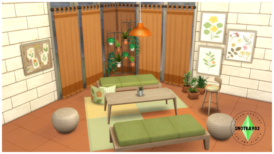 Greenhouse Bloom mod for The Sims 4 
