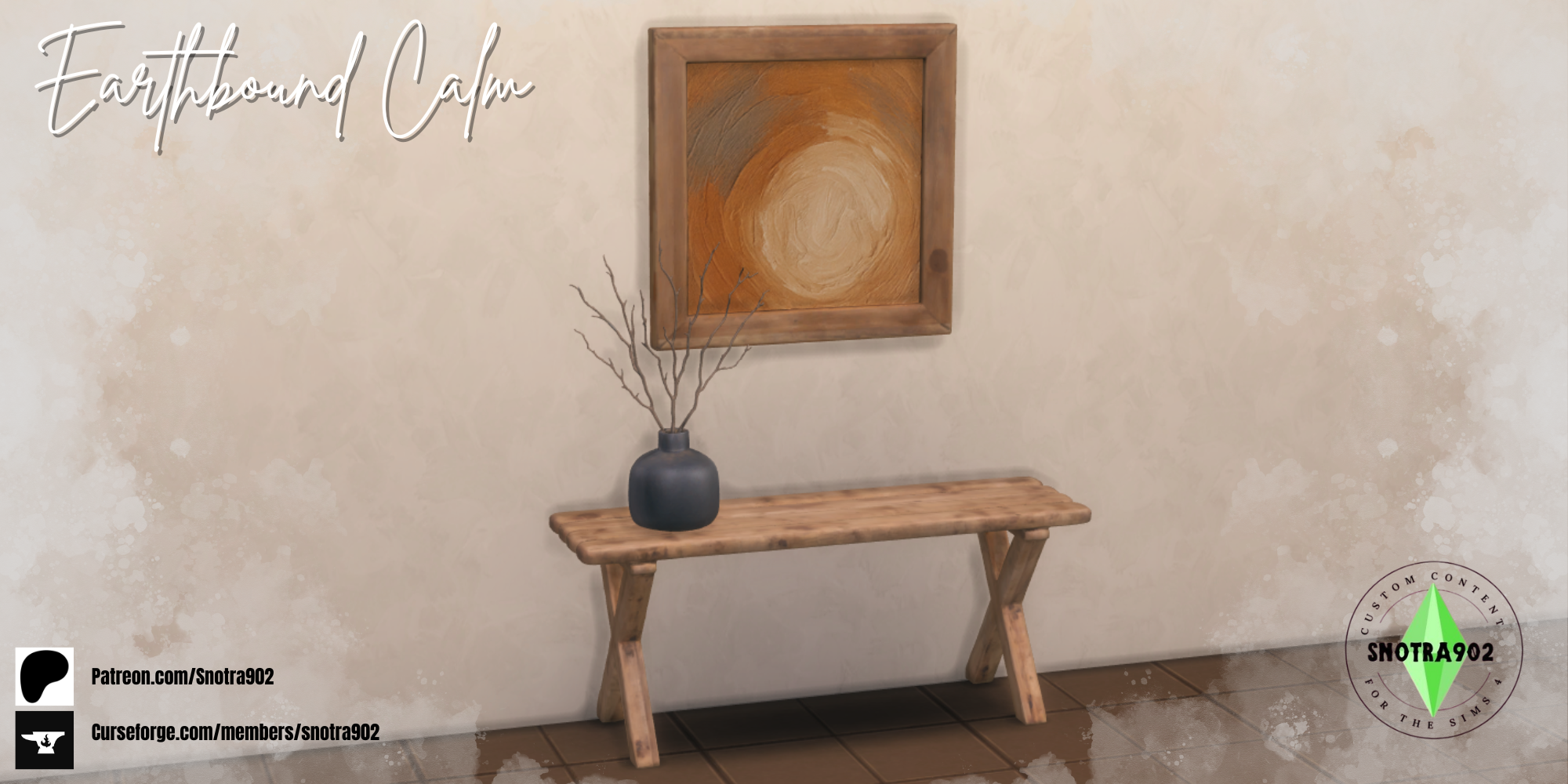Earthbound Calm mod for The Sims 4 