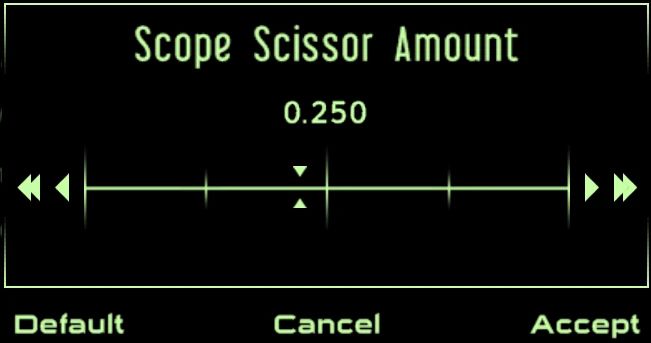 FOV Slider mod for Fallout: New Vegas