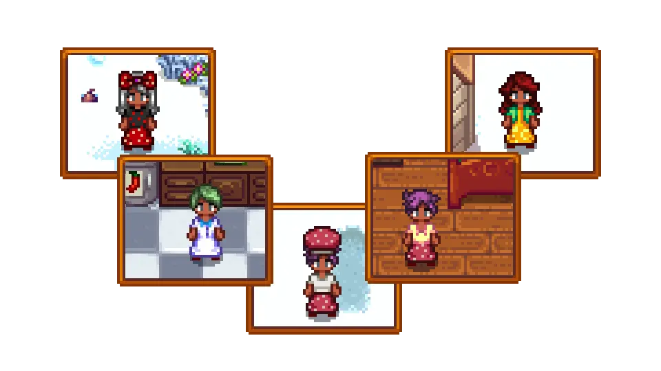 Lumisteria Fashion Sense Clothes mod for Stardew Valley