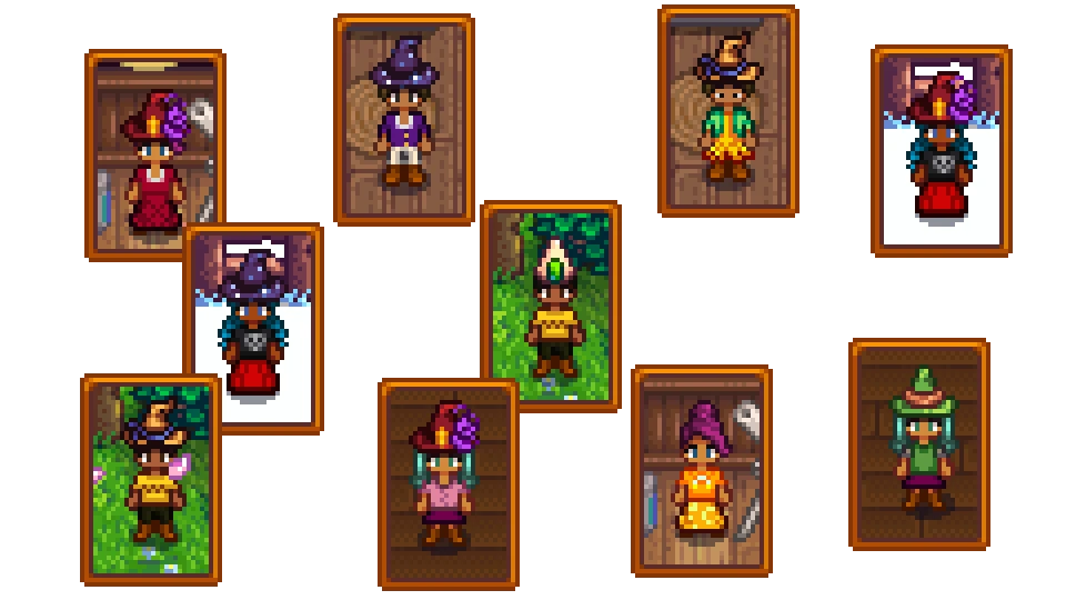 Lumisteria Fashion Sense Clothes mod for Stardew Valley