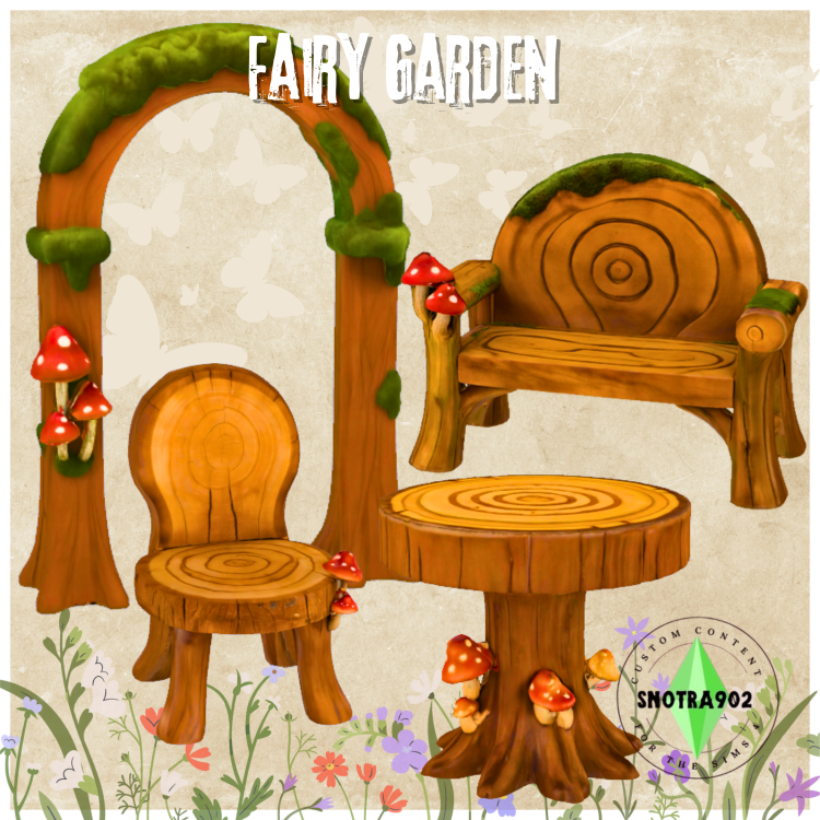 Fairy Garden mod for The Sims 4 