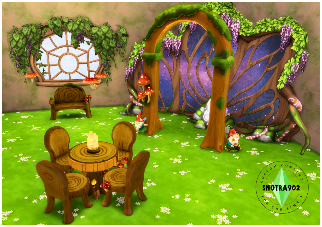Fairy Garden mod for The Sims 4 